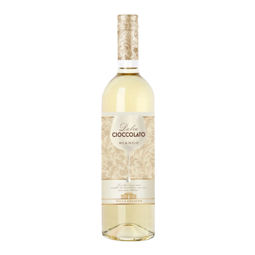 Wino Dolce Cioccolato Bianco 10% białe słodkie 750 ml