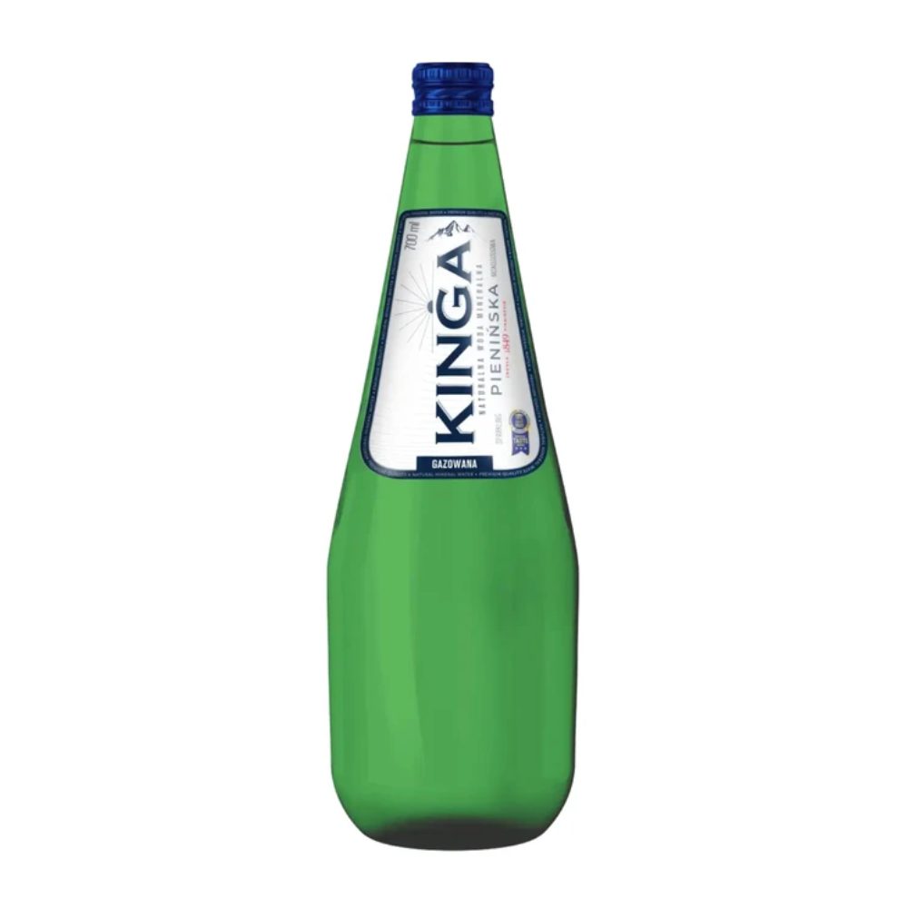 Woda Kinga Pienińska Gazowana Zielona 700 ml