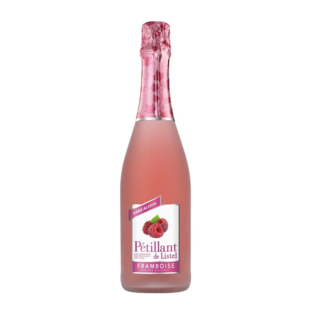 Wino Musujące Francois de Nicolay de Listel Framboise BIO 0% 750 ml
