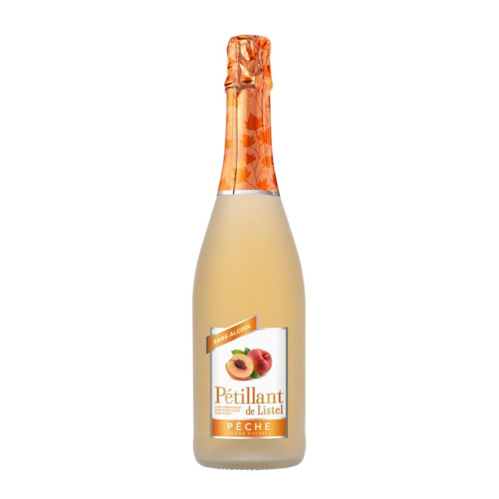 Wino Musujące Francois de Nicolay de Listel Peche BIO 0% 750 ml