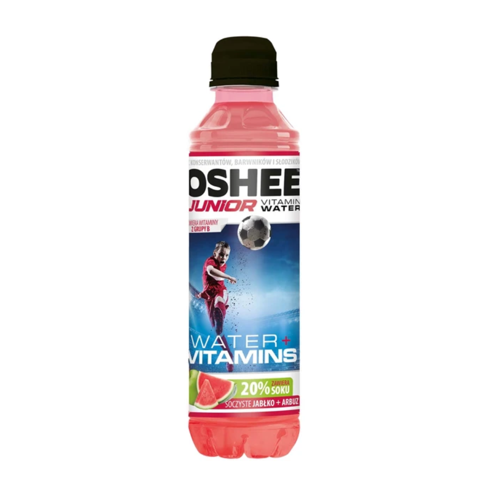 Napój Oshee Vitamin Water Junior jabłko - arbuz 555 ml
