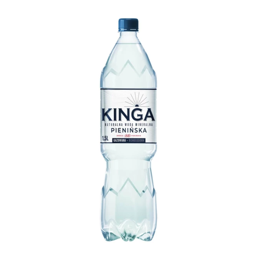 Woda Kinga Pienińska Gazowana 1500 ml