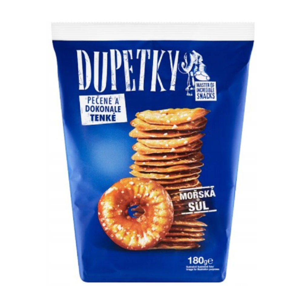 Precelki Dupetky talarki solą morską 180 g