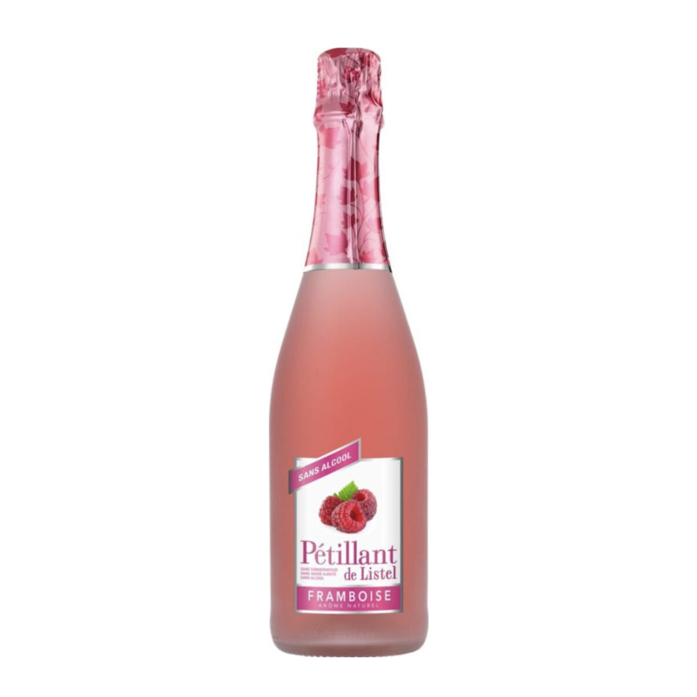 Wino Musujące Francois de Nicolay de Listel Framboise BIO 0% 750 ml