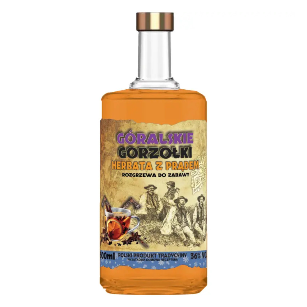Nalewka Góralskie Gorzołki Herbata Góralska 36% 500 ml