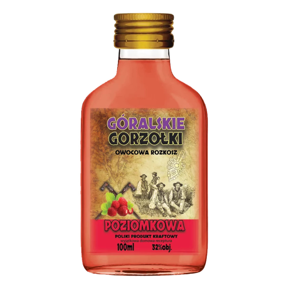 Nalewka Góralskie Gorzołki Poziomkowa 32% 100 ml
