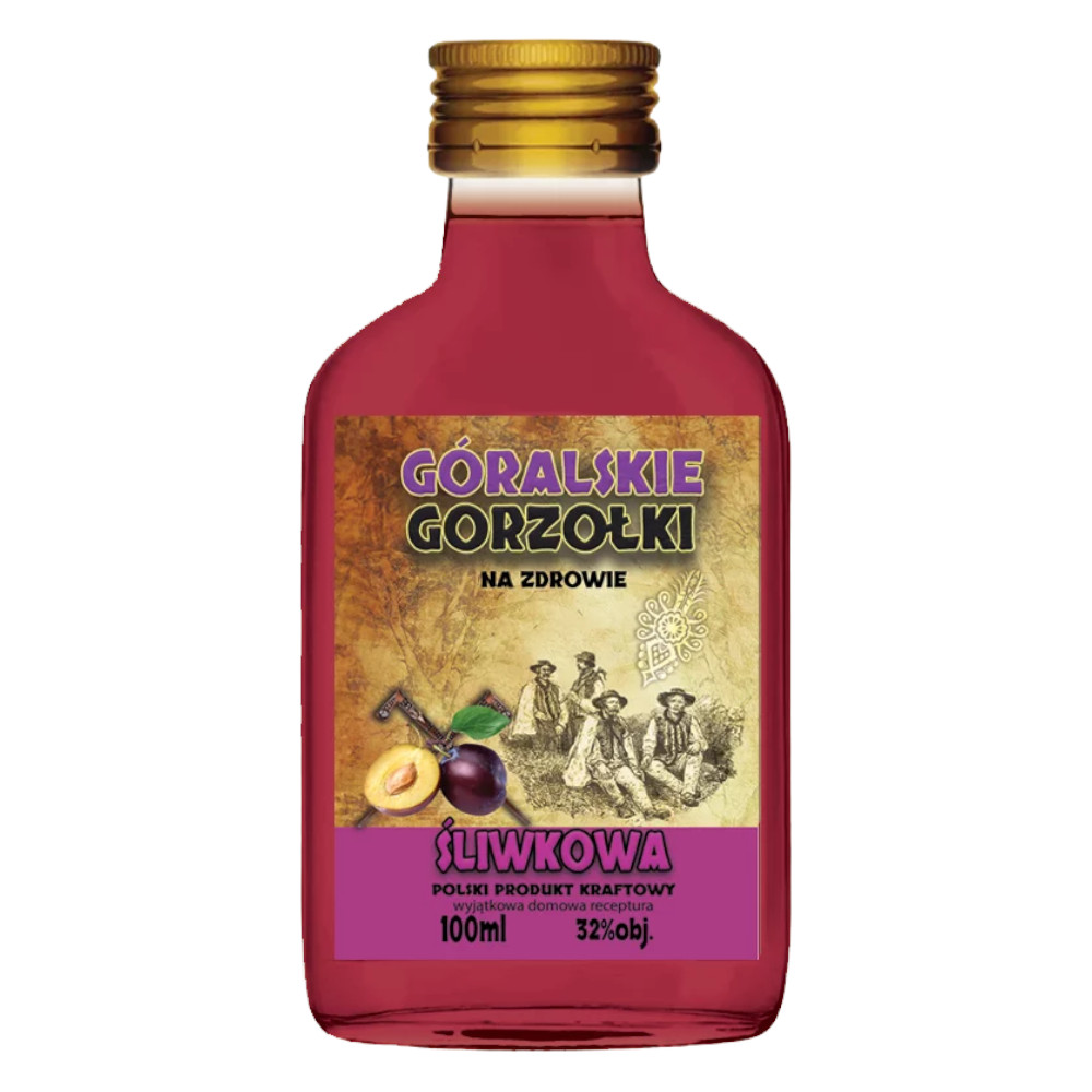 Nalewka Góralskie Gorzołki Śliwkowa 32% 100 ml