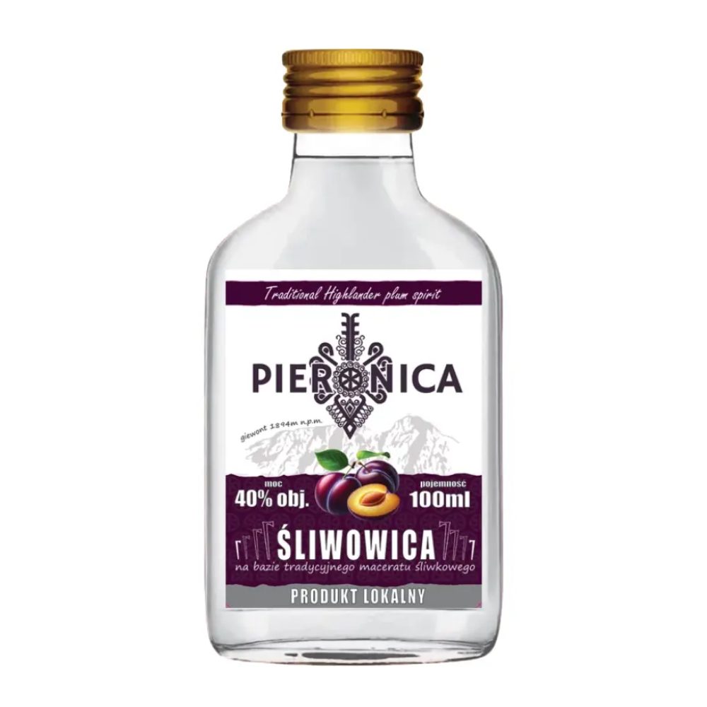 Wódka Pieronica Śliwowica 40% 100 ml