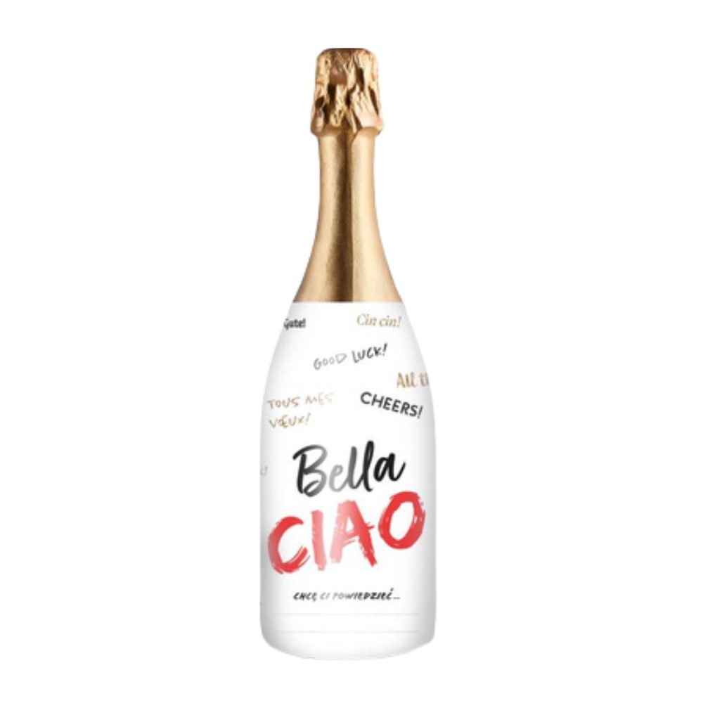 Wino musujące Bella Ciao 10% białe półsłodkie 750 ml