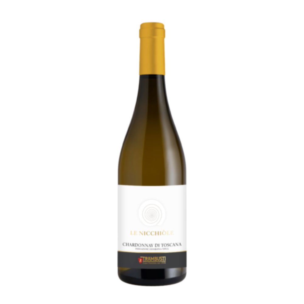 Wino Trambusti Le Nicchiole Chardonnay Toscano I.G. 12,5% białe wytrawne 750 ml