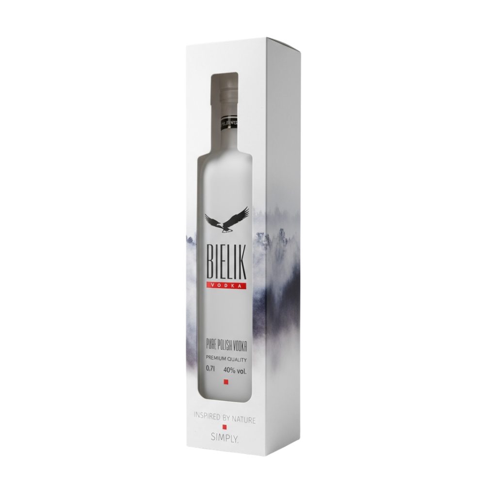 Wódka Bielik 40% 700 ml kartonik z okienkiem