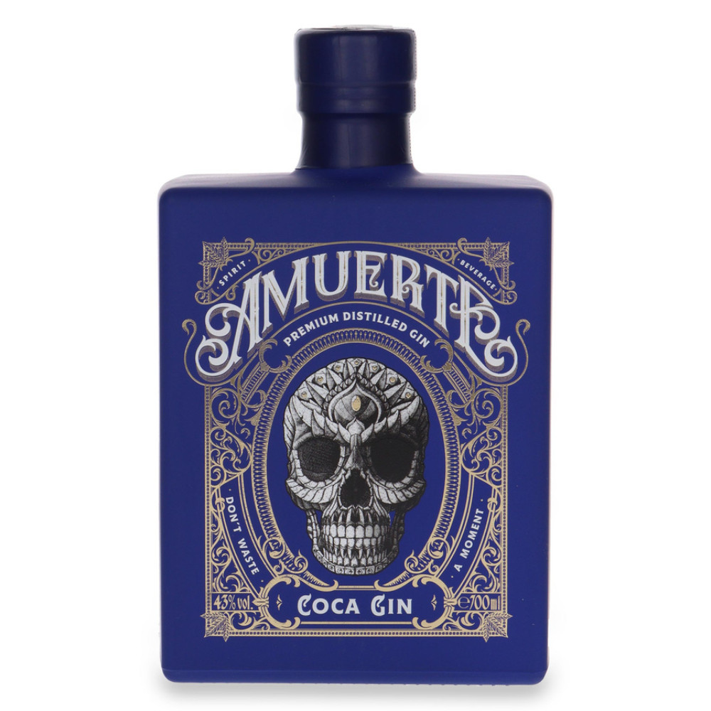 Gin Amuerte Coca Gin Blue Edition 43% 700 ml