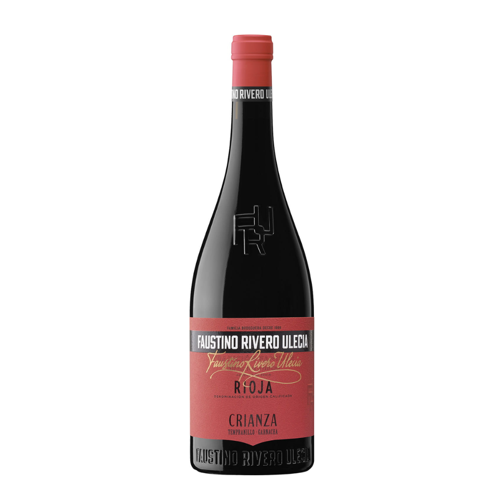 Wino Faustino Rivero Ulecia Crianza Rioja 13,5% czerwone wytrawne 750 ml