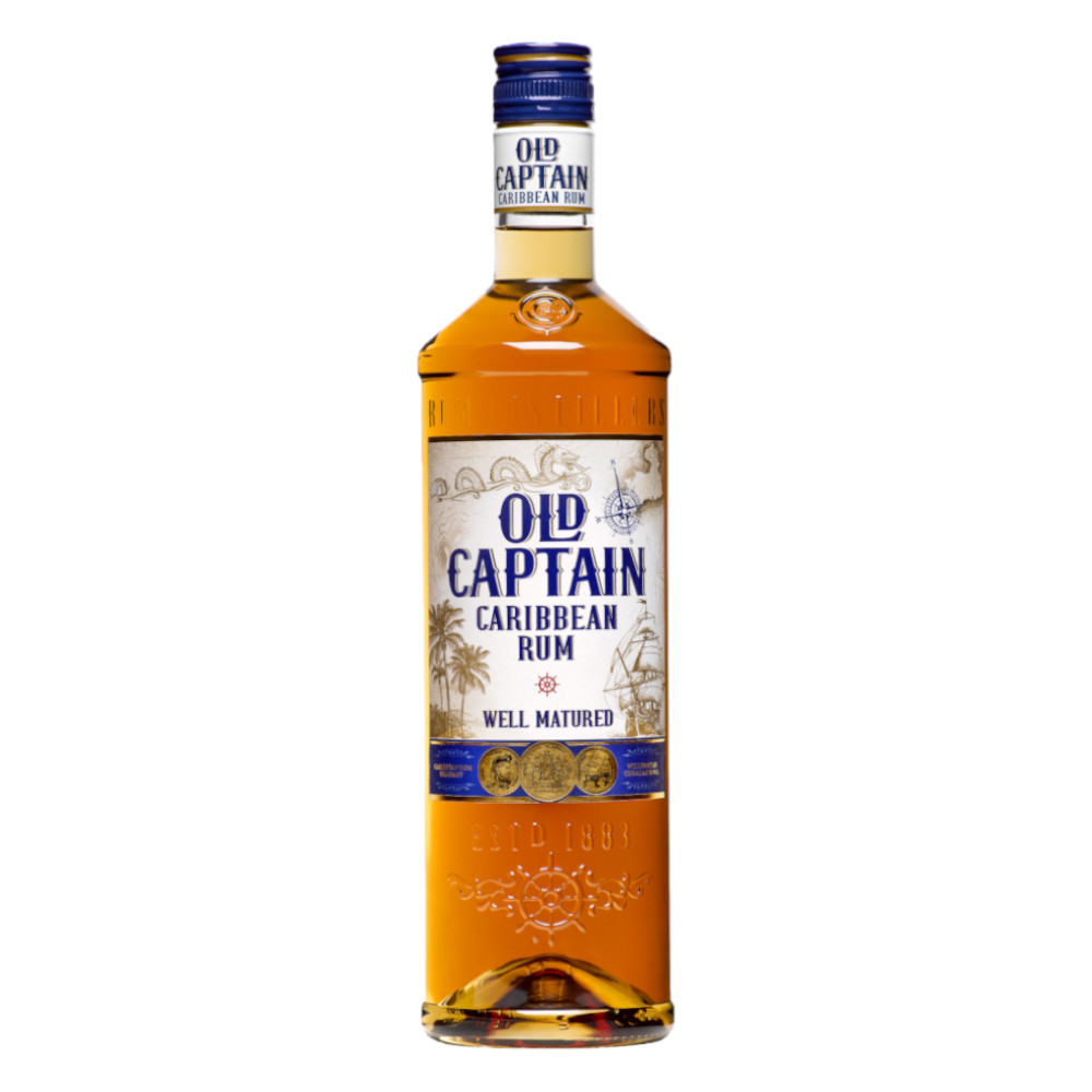 Rum Old Captain Brown 37,5% 1000 ml