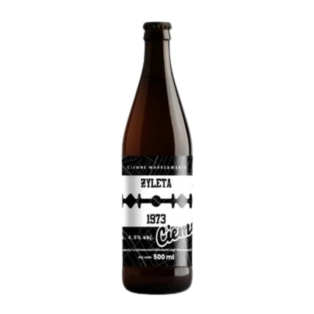 Piwo Maryensztadt Żyleta Ciemne Warszawskie 13 4,5% 500 ml