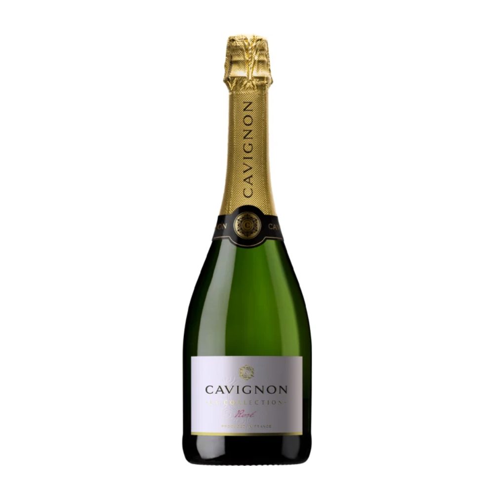 Wino musujące Cavignon La Collection Rose 11% rózowe wytrawne 750 ml
