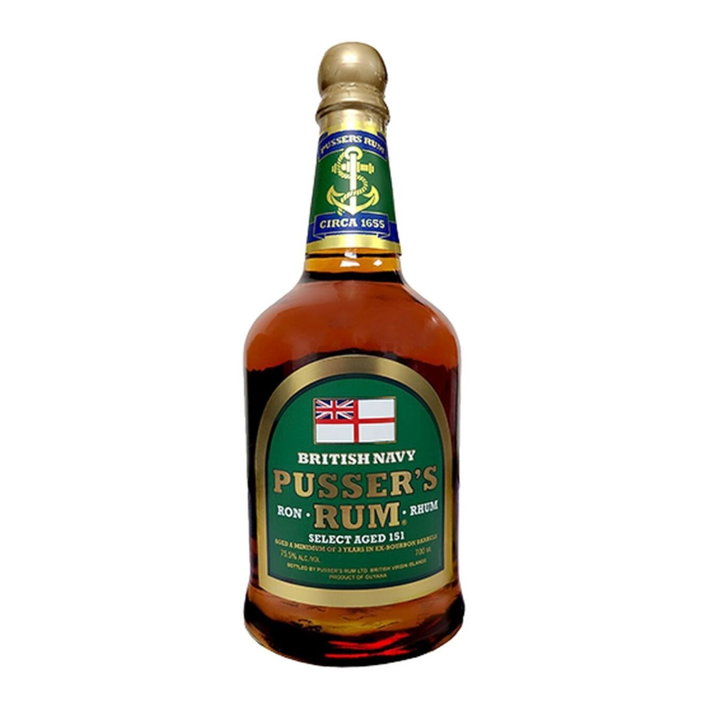 Rum Pusser's Select Aged 151 75,50% 700 ml