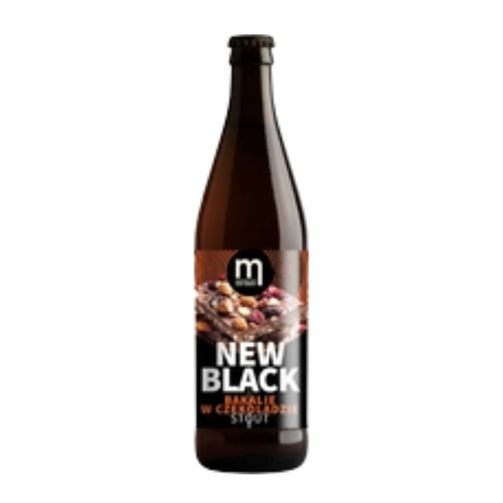 Piwo Maryensztadt New Black Bakalie w czekoladzie Stout 5,8% 500 ml