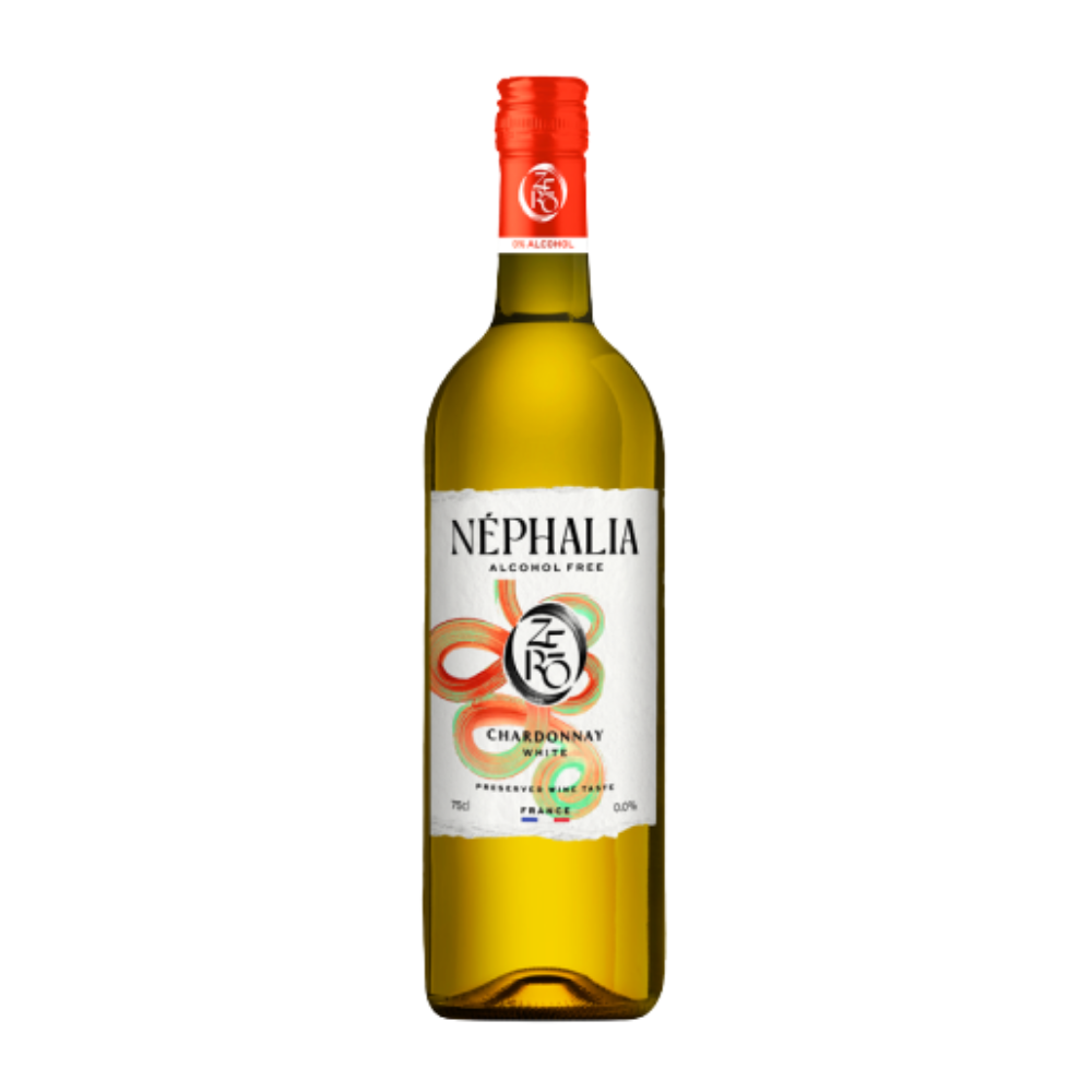 Wino Nephalia Chardonnay 0% białe wytrawne 750 ml