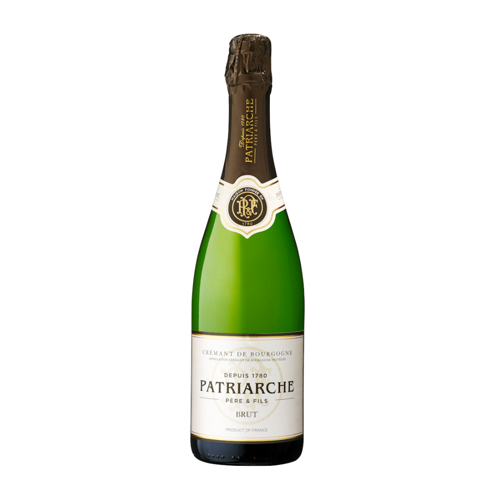Wino musujące Patriarche Cremant de Bourgogne Brut 12% białe wytrawne 750 ml