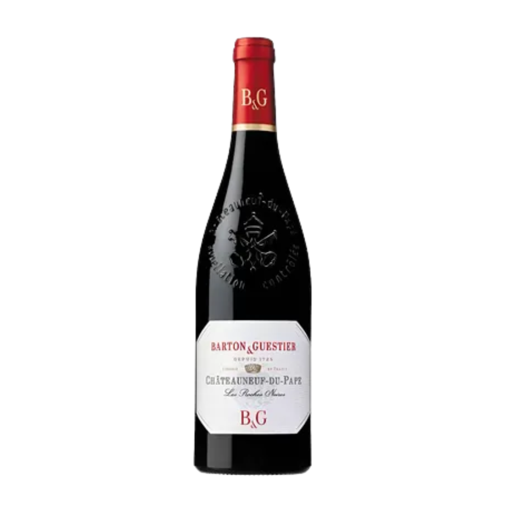 Wino Barton & Guestier Chateauneuf Du Pape Les Roches Noires 14,5% czerwone wytrawne 750 ml