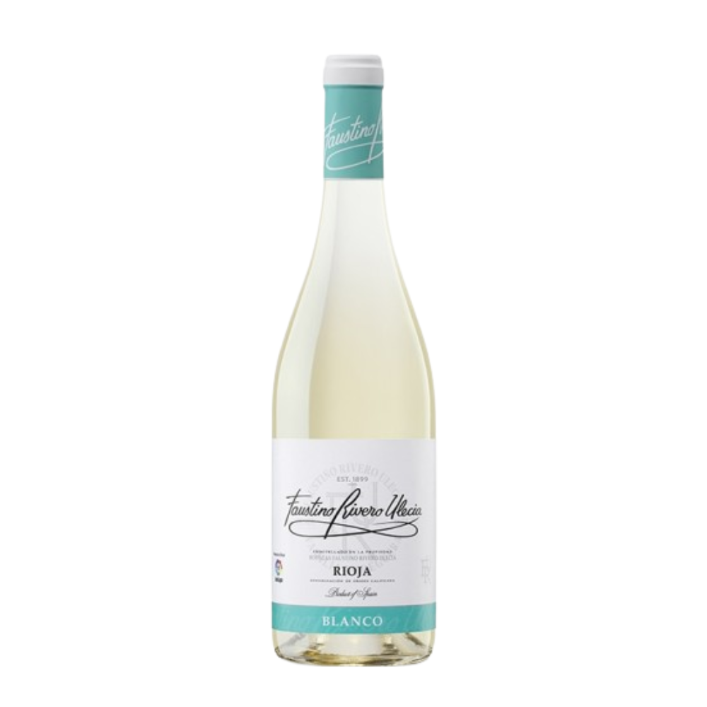 Wino Faustino Rivero Ulecia Rioja Blanco 12% białe wytrawne 750 ml