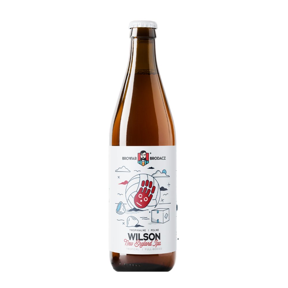 Piwo Brodacz Wilson New England IPA 6,1% 500 ml