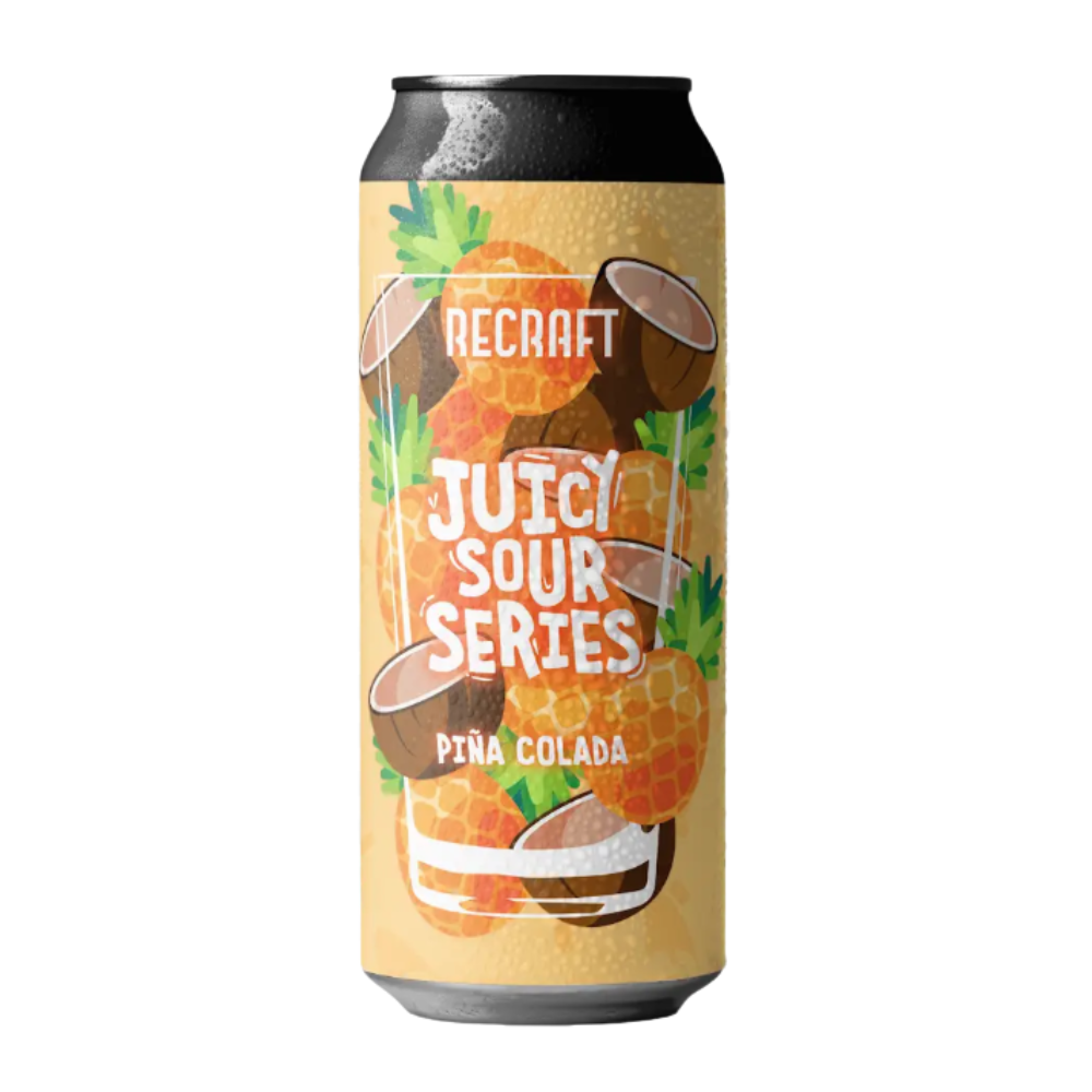 Piwo ReCraft Juicy Sour Series Pina Colada 4,5% 500 ml puszka