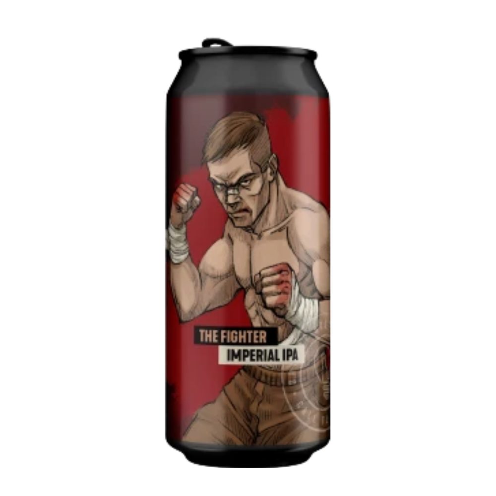 Piwo Brokreacja The Fighter Imperial IPA 8,9% 500 ml puszka
