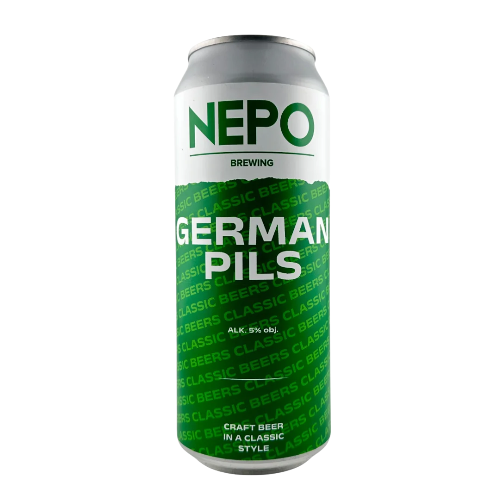 Piwo Nepomucen German Pils 5% 500 ml