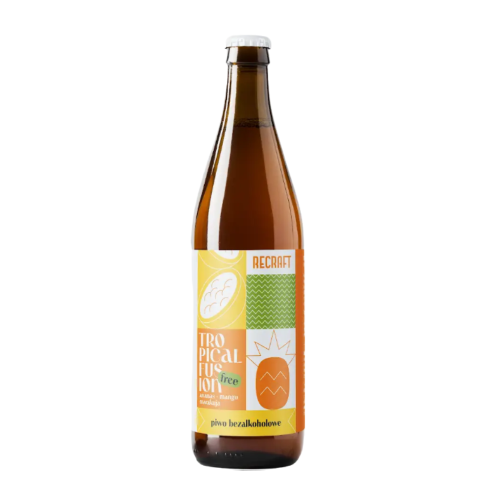 Piwo ReCraft Free Tropical Fusion IPA 0% 500 ml