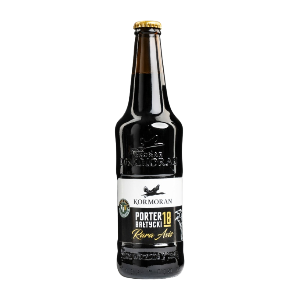Piwo Kormoran Rara Avis 18 Porter Bałtycki 9,0% 500 ml