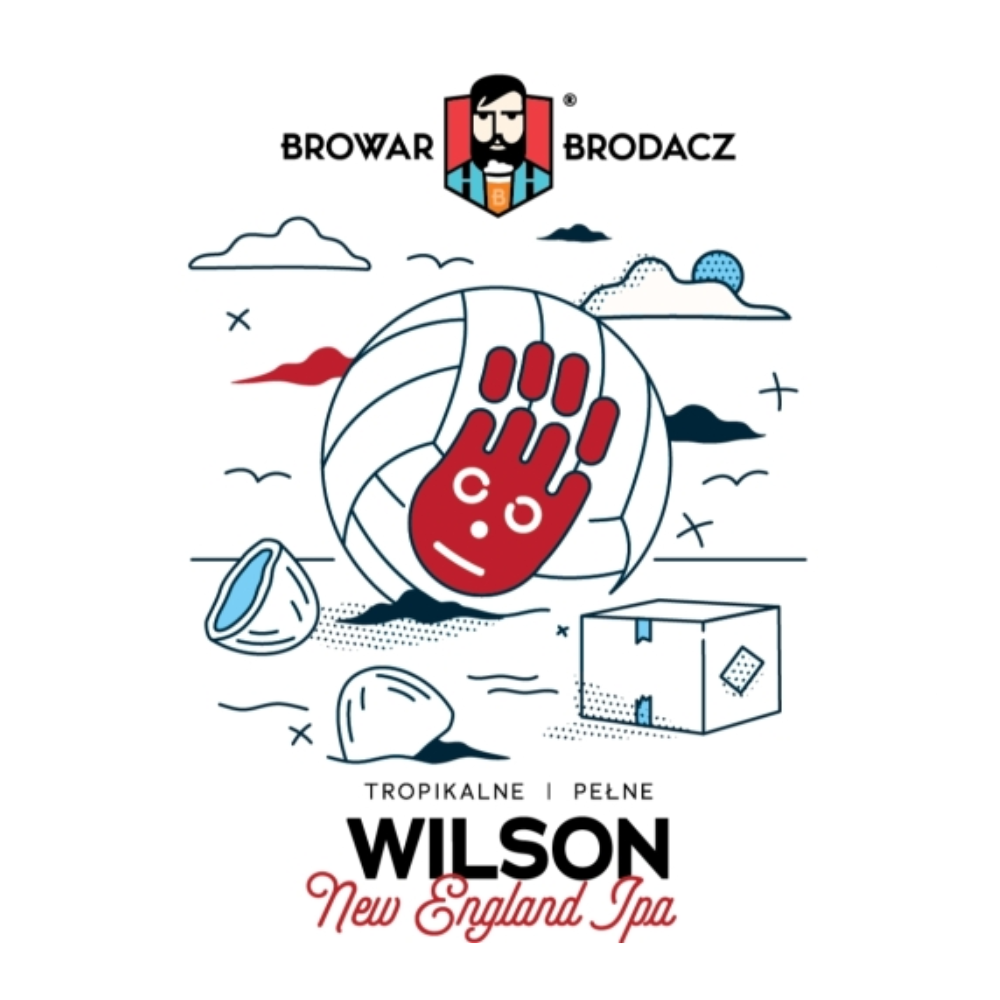 Piwo Brodacz Wilson - New England IPA 30 l keg