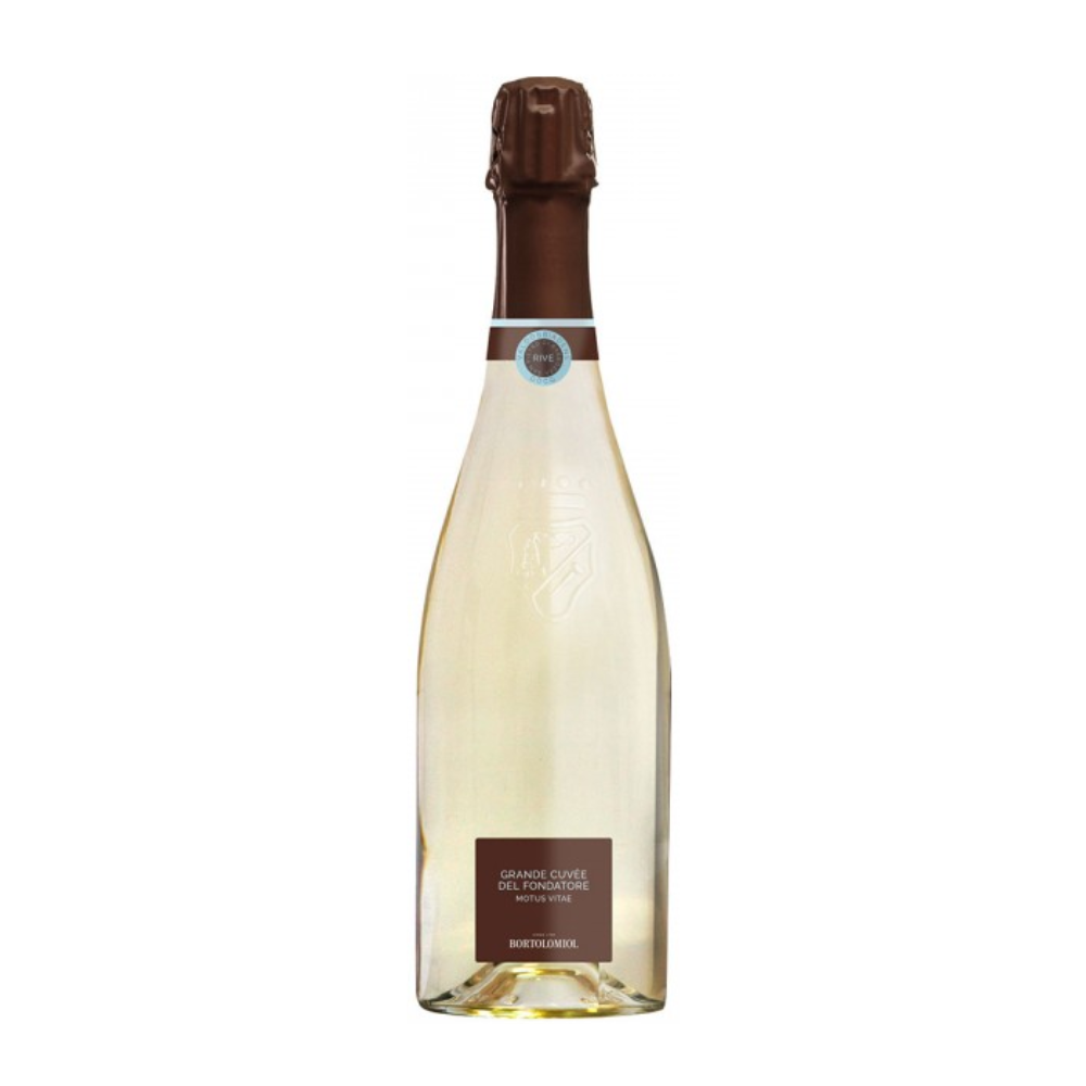 Wino musujące Bortolomiol Motus Vitae Grande Cuvee del Fondatore Millesimato 2021 12% białe wytrawne 750ml