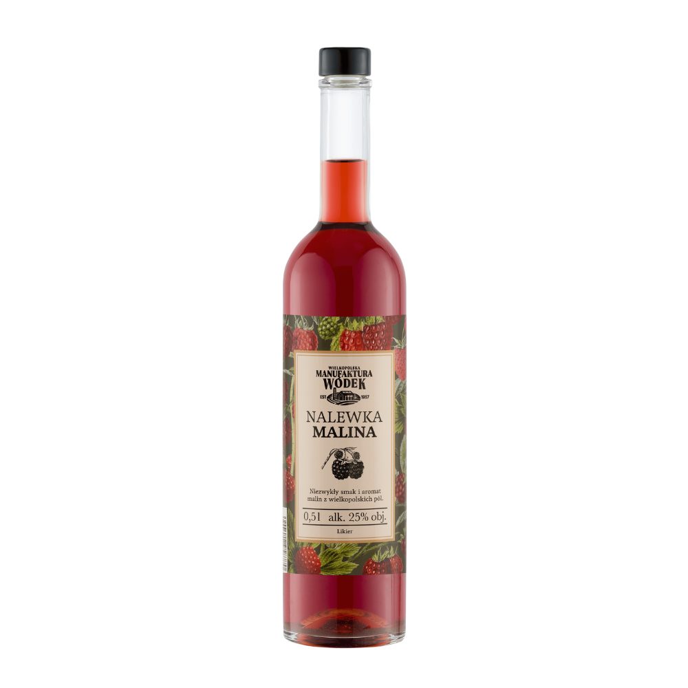 Nalewka Malina Wielkopolska Manufaktura Wódek 25% 500 ml