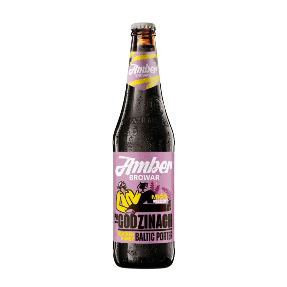 Piwo Amber Po Godzinach Porter Bałtycki Heather Honey 8,5% 500 ml