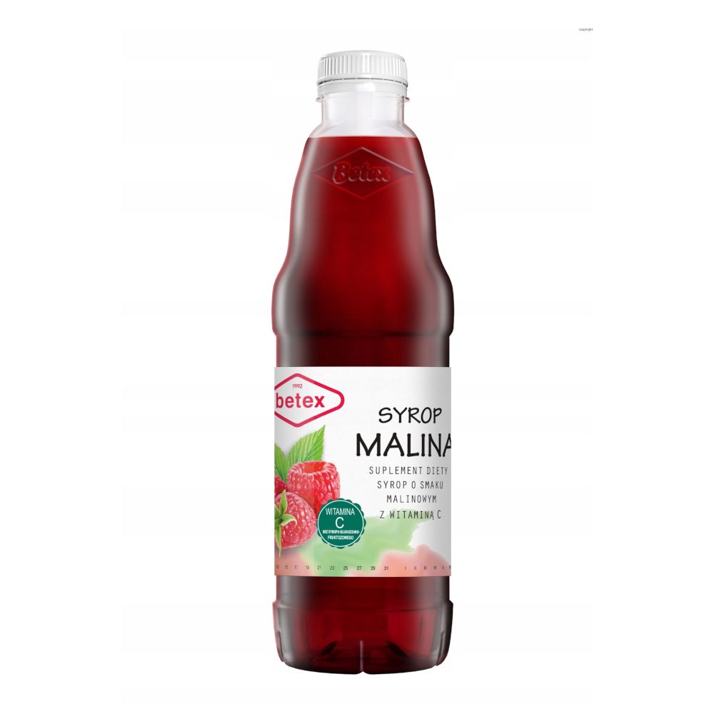 Syrop Betex Malina 2000 ml (4-pak)