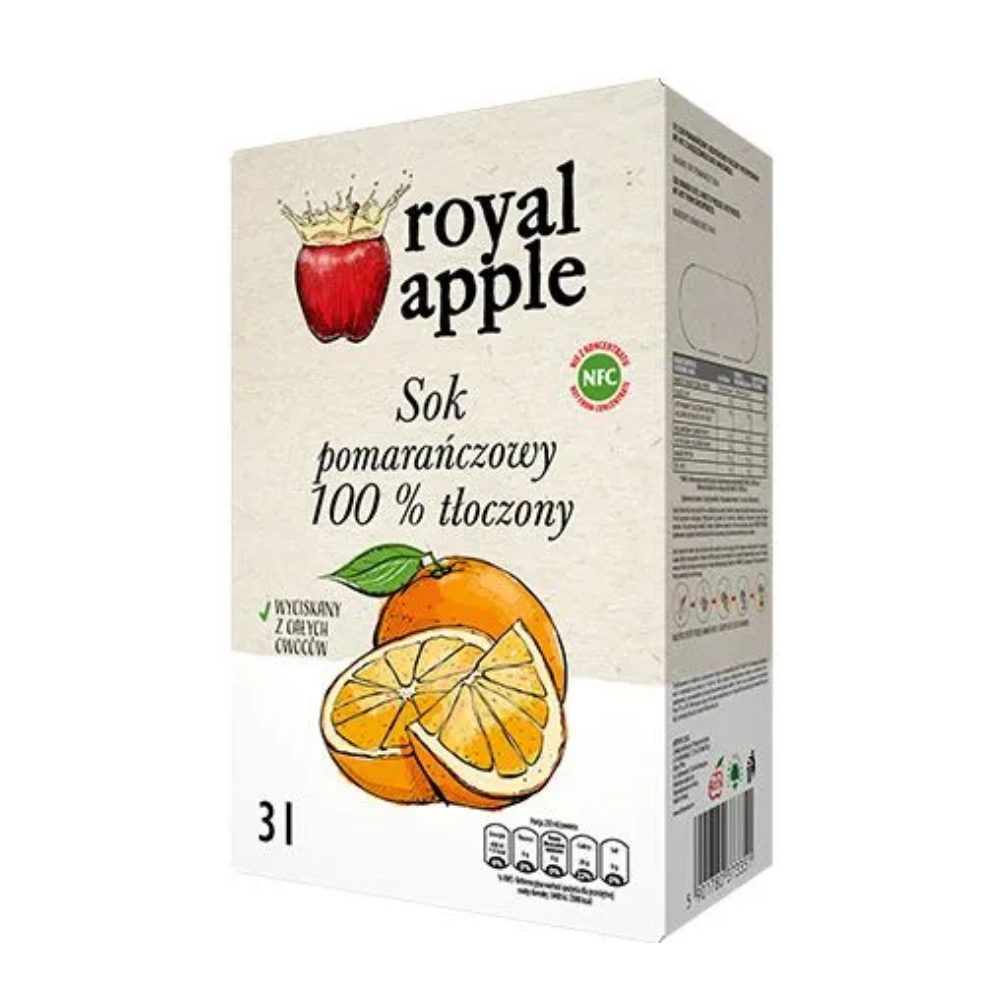 Sok Royal Apple Pomarańczowy 3000 ml