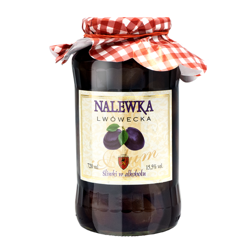 Nalewka Lwówecka Śliwki w Alkoholu 15,5% 720 ml