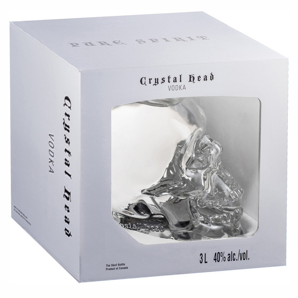 Wódka Crystal Head 40% 3000 ml kartonik