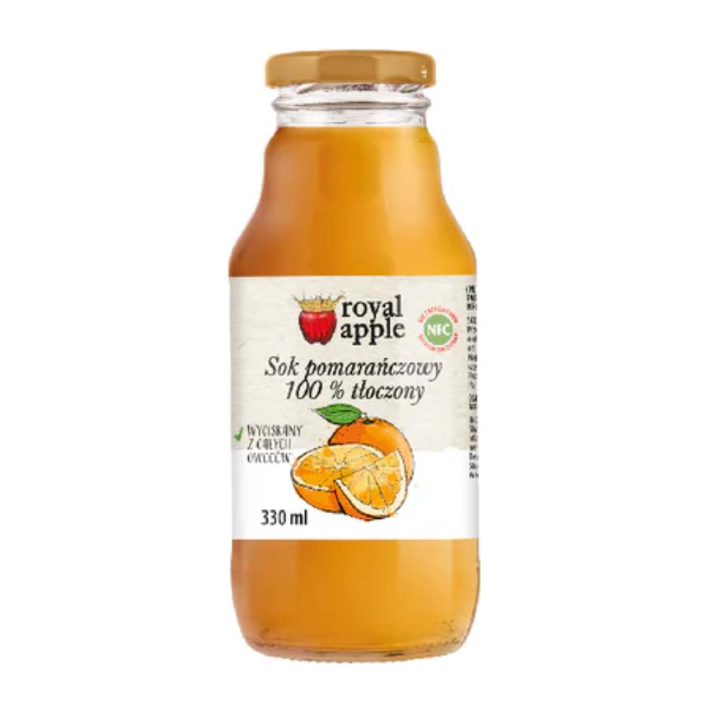 Sok Royal Apple Pomarańczowy NFC 8 x 330 ml