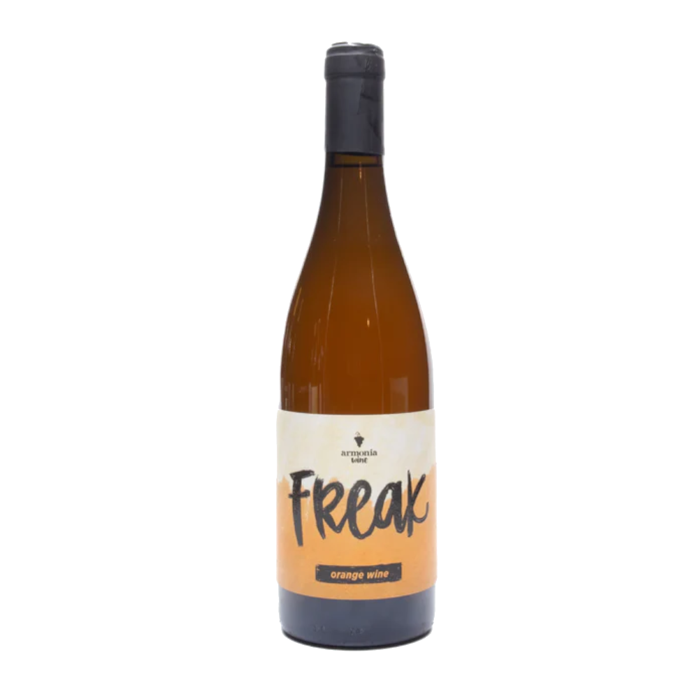 Wino Chardonnay Freak Orange Amphora 13% pomarańczowe słodkie 750 ml