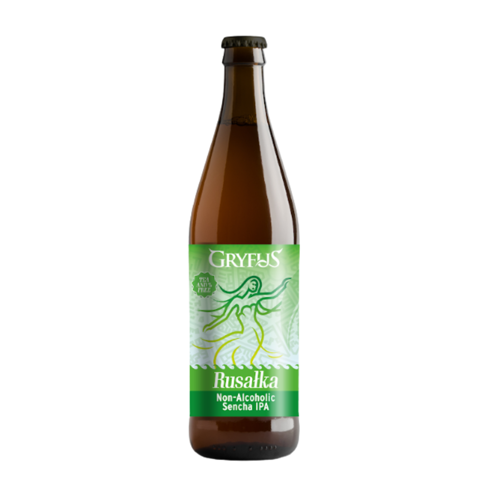 Piwo Browar Gryfus Rusałka Sencha IPA 0% 500 ml