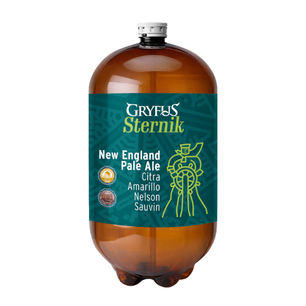 Piwo Browar Gryfus Sternik New England Pale Ale 4,5% 30 l Petainer