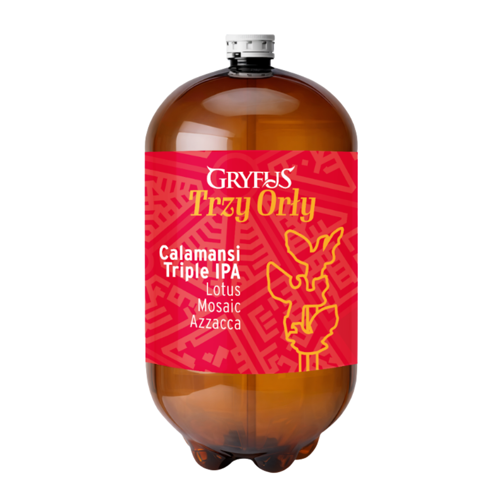 Piwo Gryfus Calamansi Triple IPA Trzy Orły 8,8% 30 L Petainer