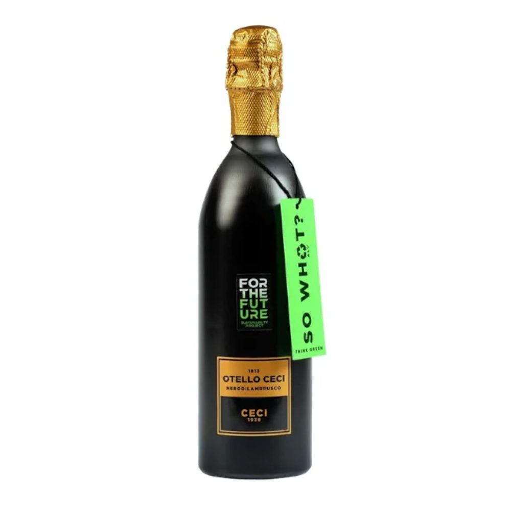 Wino For The Future Nero Di Lambrusco Otello 11% czerwone półsłodkie musujące 750 ml