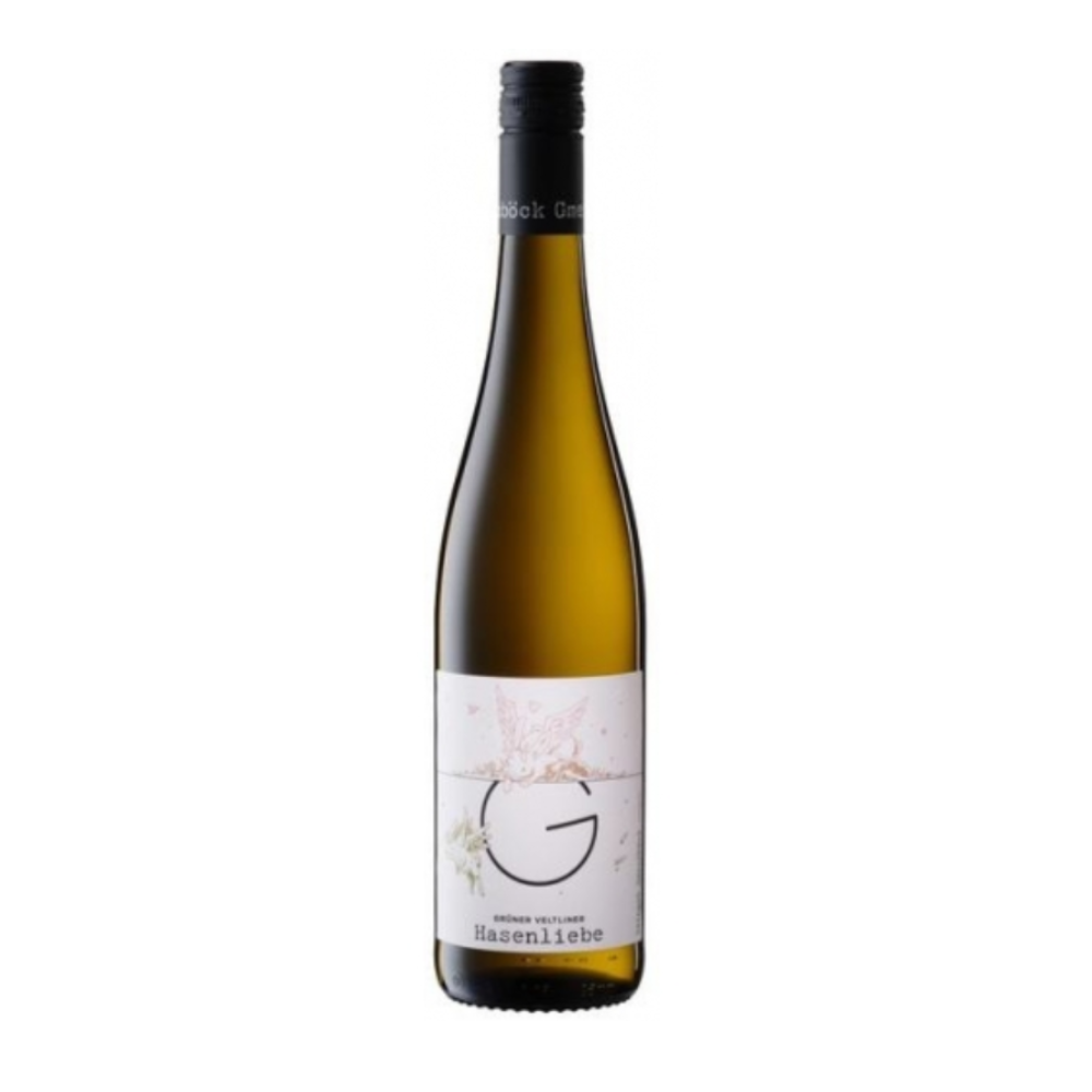 Wino Weingut Gmeinbock Hasenliebe Grunner Veltiner 10,5% białe półsłodkie 750 ml