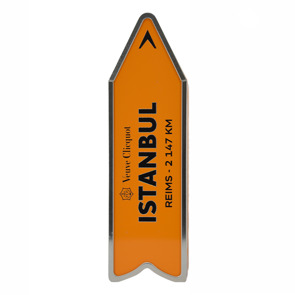 PUDEŁKO Veuve Clicquot Brut Arrow Istanbul 12% biały wytrawny 750 ml