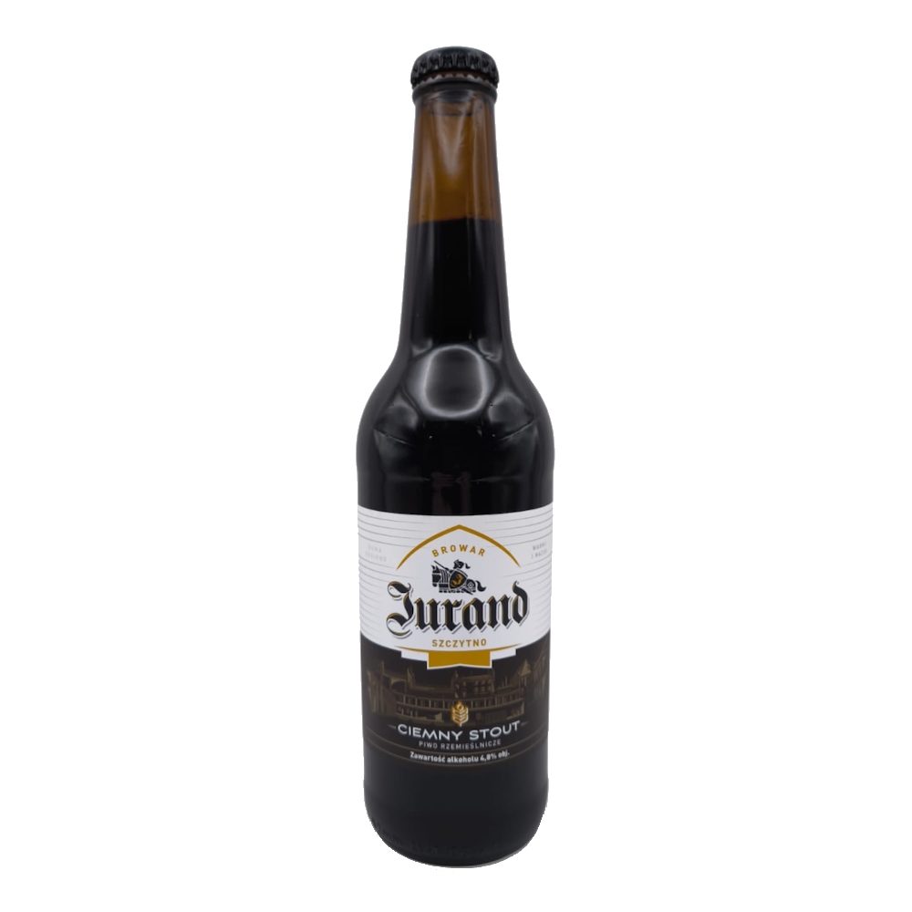 Piwo Jurand Stout 4,8% 500 ml