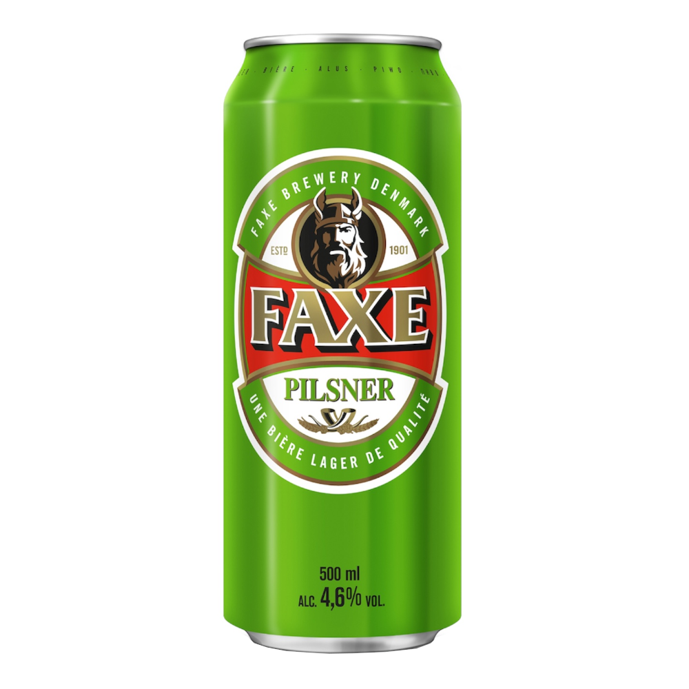 Piwo Faxe Pilsner puszka 4,6% 500 ml
